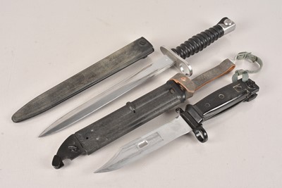 Lot 853 - A Yugoslavian M70 Bayonet