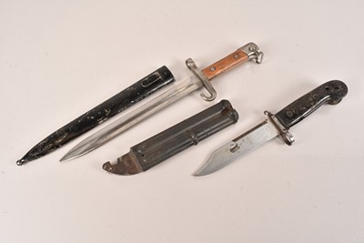 Lot 858 - An Austrian 1895 Bayonet and Scabbard