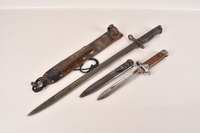 Lot 862 - An Italian Fixed Carcano Bayonet