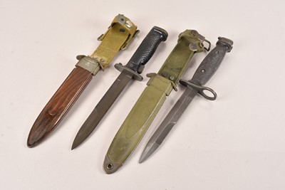 Lot 865 - A Danish M62 Bayonet and Scabbard