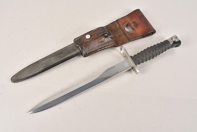 Lot 878 - A Swiss Sig Bayonet