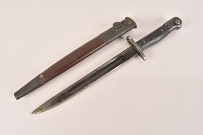 Lot 883 - An Australian 1955 Dated Owen SMG Bayonet