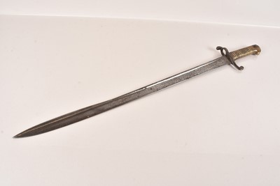 Lot 884 - A Rare British Artillery Bayonet