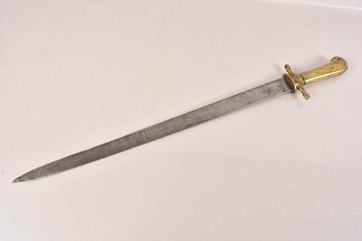 Lot 885 - A Rare Prussian M1810 Hirschfanger Sword Bayonet