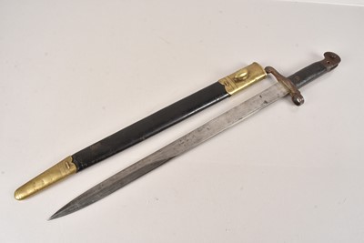 Lot 892 - An 1887 Mark III Martini Henry Bayonet