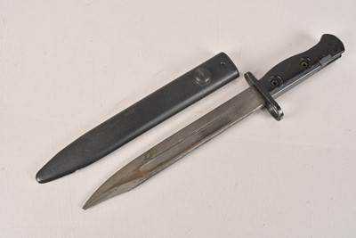 Lot 893 - A British L1A3 Short Fuller Bayonet and Scabbard