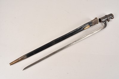 Lot 895 - A British 1853 Socket Bayonet
