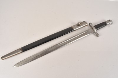 Lot 899 - A British Pattern 1875 1st Type Sawback Bayonet