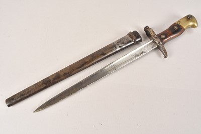 Lot 901 - A Converted French Gras Bayonet