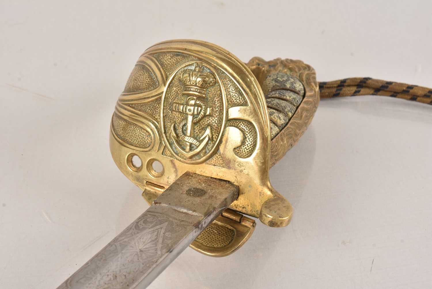 Lot 912 - A Naval Officer's Presentation Sword