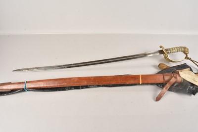 Lot 912 - A Naval Officer's Presentation Sword