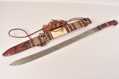 Lot 917 - An African Machete