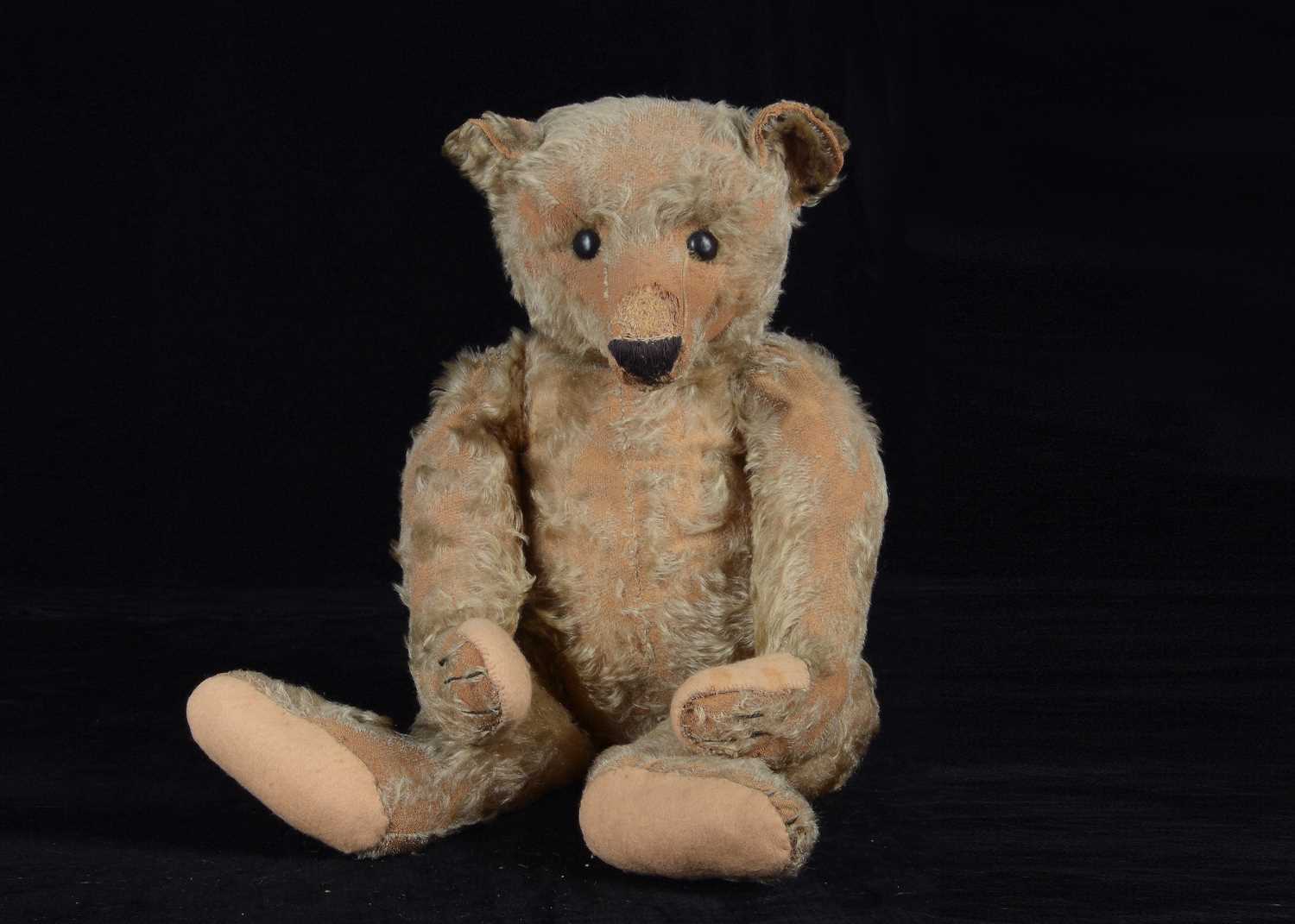 Lot 9 - An early Steiff teddy bear, circa 1910 from the Growlies of Scotland collection and star of STV’s Taggart