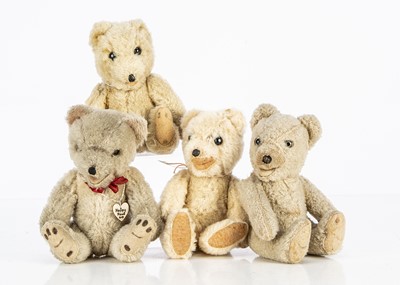 Lot 493 - Four Hamiro post-war Teddy Babys