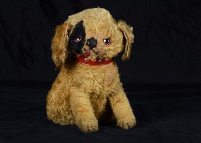 Lot 24 - A rare Einco Tubby-type mohair dog, circa 1915