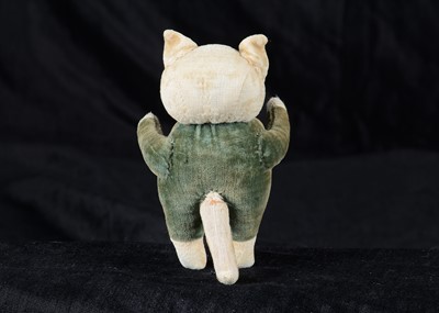 Lot 28 - A rare 1920s Farnell velvet kitten