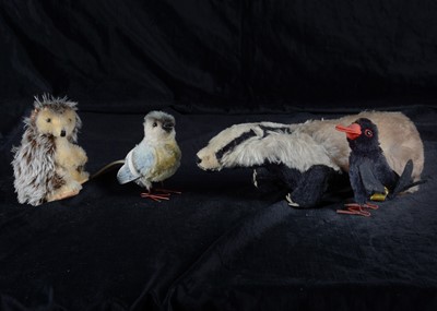 Lot 29 - Four post-war Steiff woodland animals