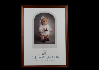 Lot 51 - An R John Wright limited edition Nighttime Winnie-the-Pooh teddy bear