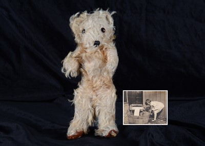 Lot 63 - A rare Merrythought Cutie Bingie with ‘Movie’ joints and provenance, 1932