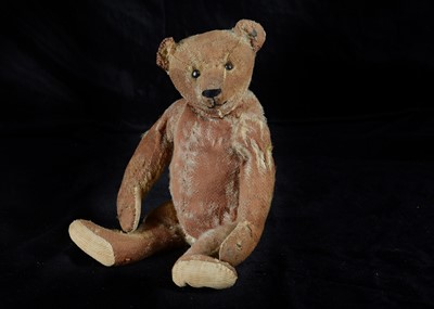 Lot 70 - An early Steiff cinnamon mohair teddy bear, circa 1909