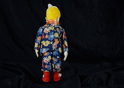 Lot 80 - A rare and fine late 1930s Steiff felt Clown 35