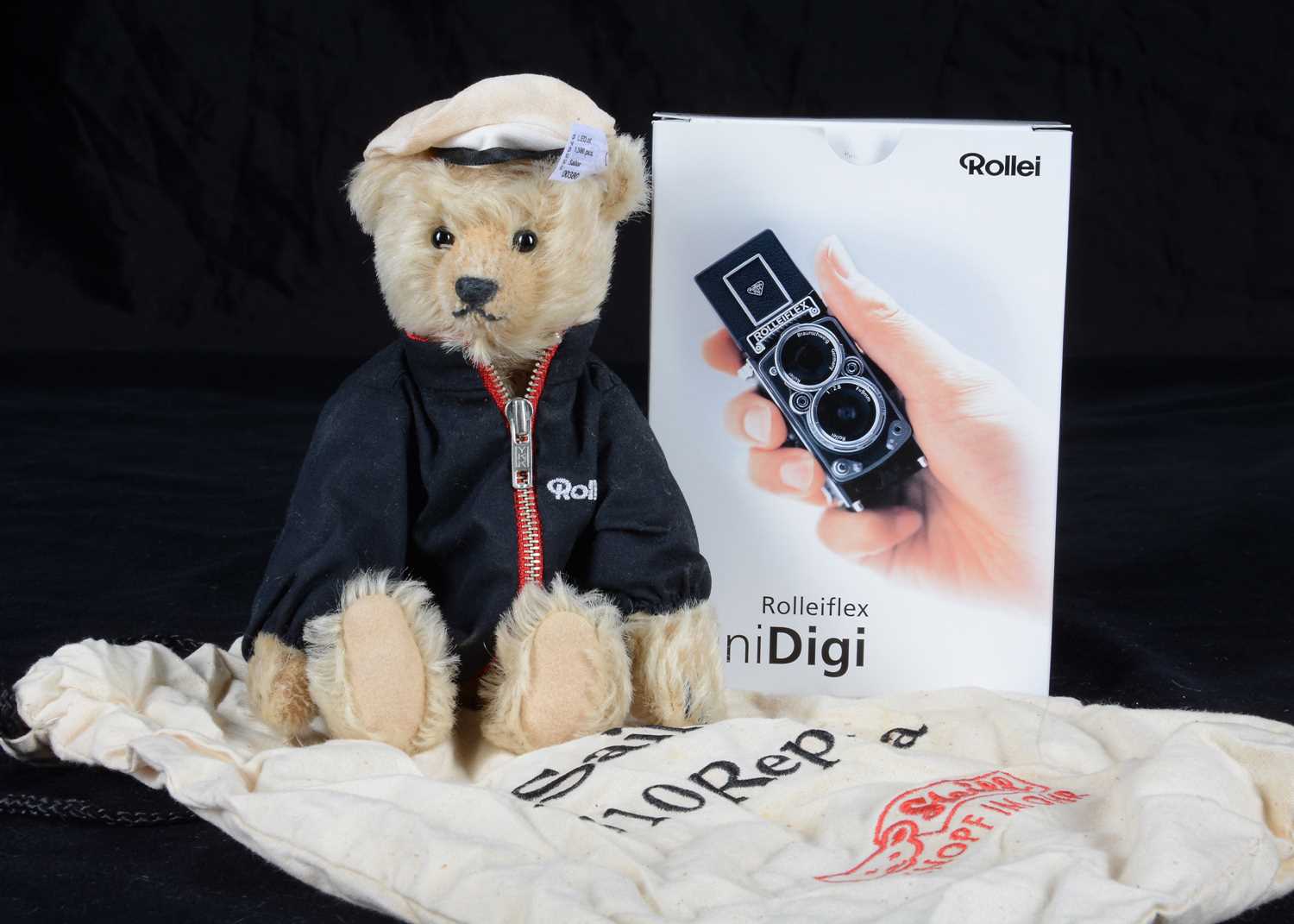 Lot 87 - A Steiff limited edition Rollei camera teddy bear