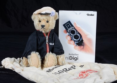 Lot 87 - A Steiff limited edition Rollei camera teddy bear