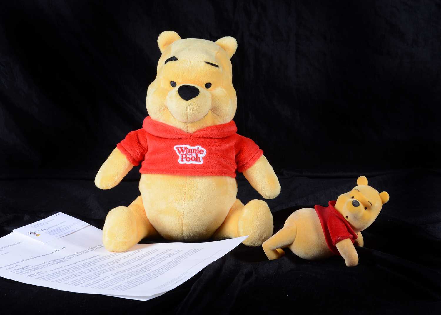 Lot 88 - An interesting Disney/Steiff pre-production sample ‘Disney’ Winnie the Pooh