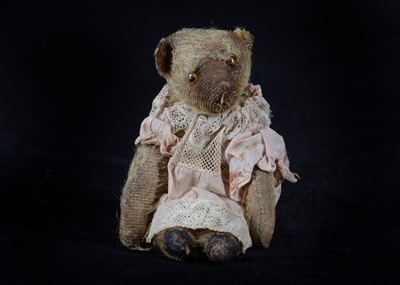 Lot 140 - A larger size British 1st World War ‘soldier’ type teddy bear