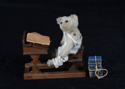 Lot 159 - A larger size British 1st World War ‘soldier’ type teddy bear