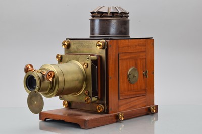 Lot 15 - A Newton & Co. Single Focus Magic Lantern