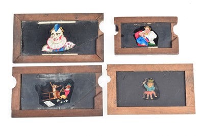 Lot 21 - Nineteen Magic Lantern Slipping Slides