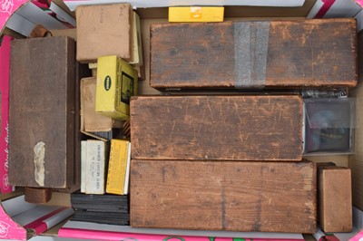 Lot 25 - A Tray of 3¼'' Magic Lantern Slides