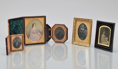 Lot 41 - Five Ambrotypes