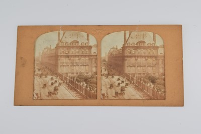 Lot 43 - A Stereoscopic Tissue Card