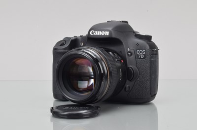 Lot 53 - A Canon EOS 7D DSLR Camera