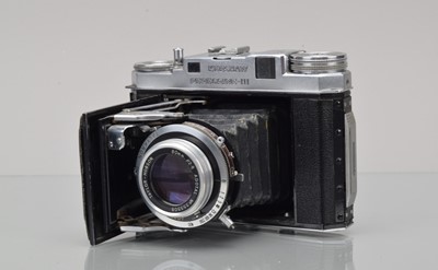 Lot 60 - A Kershaw Pergrine III Folding Rangefinder Camera