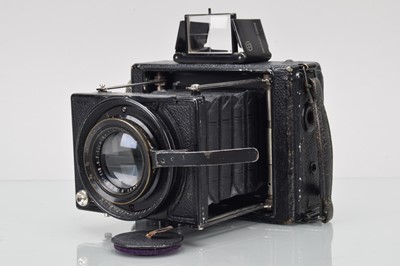 Lot 84 - An Ernemann Klapp 6.5x9cm Folding Strut Camera
