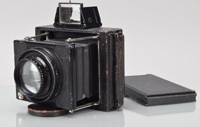 Lot 85 - An Ernemann Klapp 9x12cm Folding Strut Camera