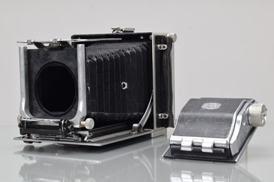 Lot 93 - A Linhof Technika 9x12 Model II Camera body
