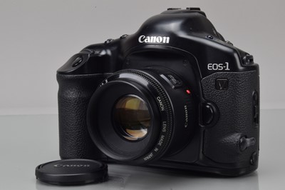 Lot 105 - A Canon EOS-1 V SLR Camera