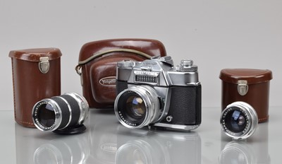 Lot 109 - A Voigtländer Bessamatic Deluxe SLR Camera