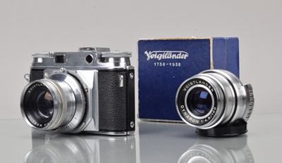 Lot 111 - A Voigtländer Pominent Rangefinder Camera