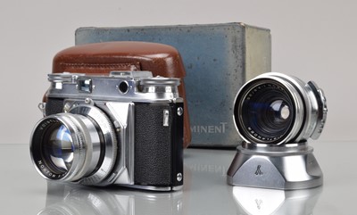 Lot 112 - A Voigtländer Pominent Rangefinder Camera