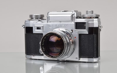 Lot 113 - A Zeiss Ikon Contax IIIa Rangefinder Camera