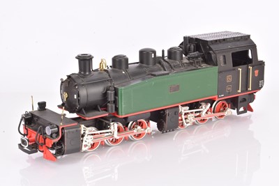 Lot 938 - LGB G Gauge 0-6-6-0 green Mallett steam Locomotive