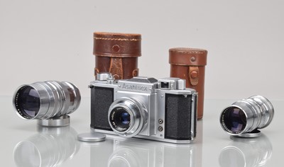 Lot 118 - An Asahi Asahiflex Ia SLR Camera