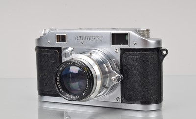 Lot 144 - An Ilford Witness Rangefinder Camera