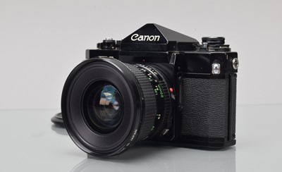 Lot 155 - A Canon F-1 SLR Camera