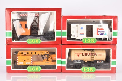 Lot 942 - LGB G Gauge Wagons